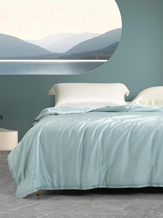 【多样屋专柜】多样屋100%天丝麻蚕丝被夏凉被空调被子双人夏季春秋可机洗夏被芯 商品图5