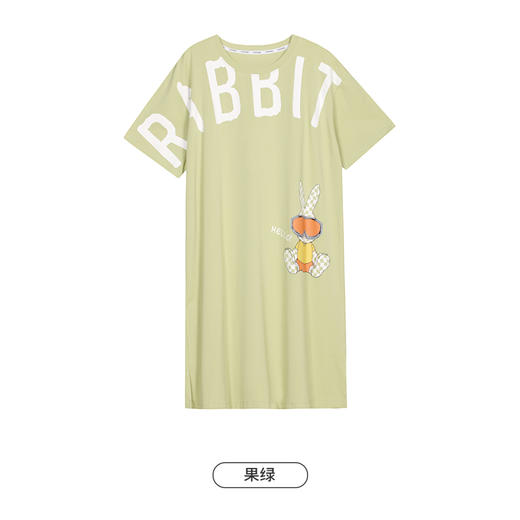 都市丽人生活家居女士棉质短袖裙睡衣LH46J4 商品图7