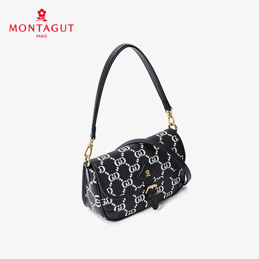 梦特娇女包新款包包老花翻盖包腋下通勤时尚单肩包斜挎包女 商品图2