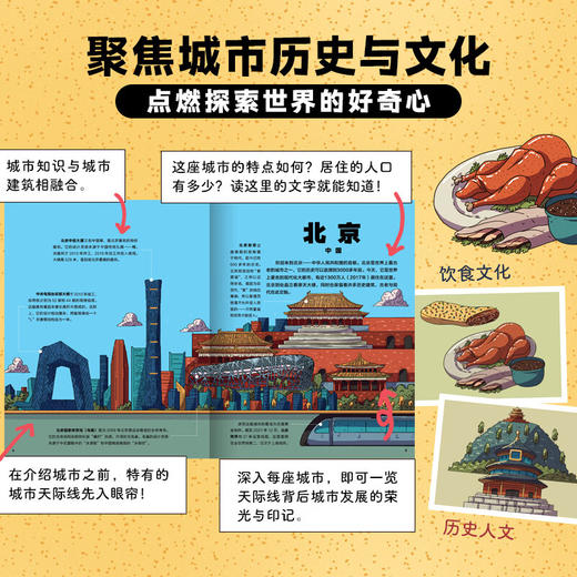 世界城市科普绘本：全6册 商品图3