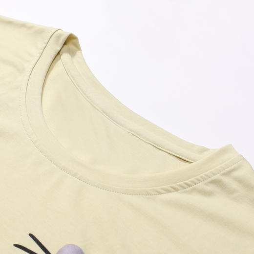 都市丽人生活家居女士棉质短袖短裤睡衣套装LH42S1 商品图4