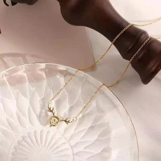 XL240005#麋鹿角项链 商品图3