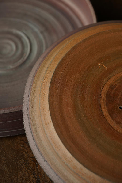 二阶堂明弘65茶盘｜锖器 商品图3