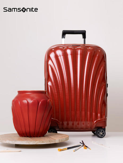 新秀丽 标准登机箱  CS2*10007-F 红色.CURV 商品图2