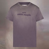 MAISON MARGIELA 马吉拉 女士字母刺绣徽标棉质圆领短袖T恤 紫色 S51GC0526 S20079 969 商品缩略图0