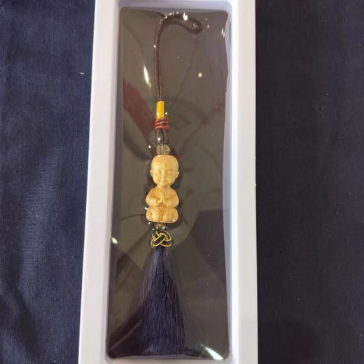 宝宝佛沙弥°黄杨木车挂 商品图2