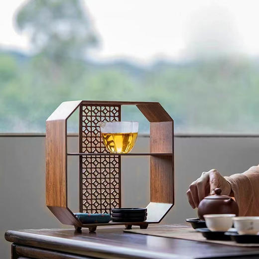 重竹博古架（不含茶具） 商品图0