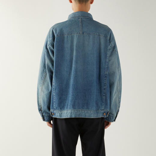 N.HOOLYWOOD BLOUSON 复古水洗廓形牛仔夹克外套 商品图2