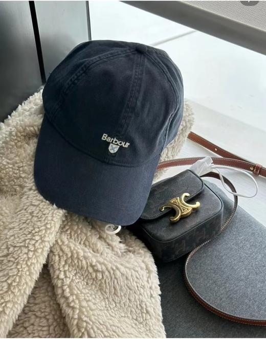 Barbour复古软顶休闲棒球帽 商品图1