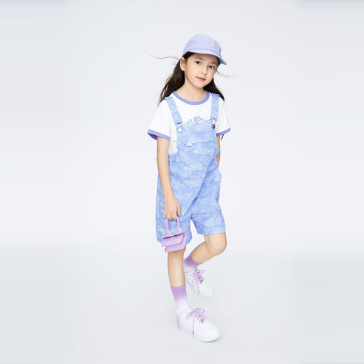 女童全棉短袖T恤圆领上衣夏季新款安奈儿童装实体店同款AG421800 商品图6