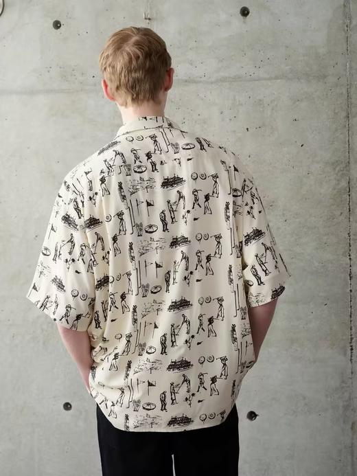 LIVINGTOWN/LT复古满印夏威夷短衬 商品图3