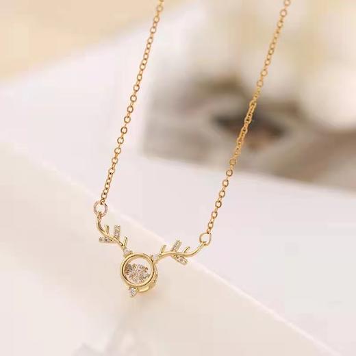 XL240005#麋鹿角项链 商品图4