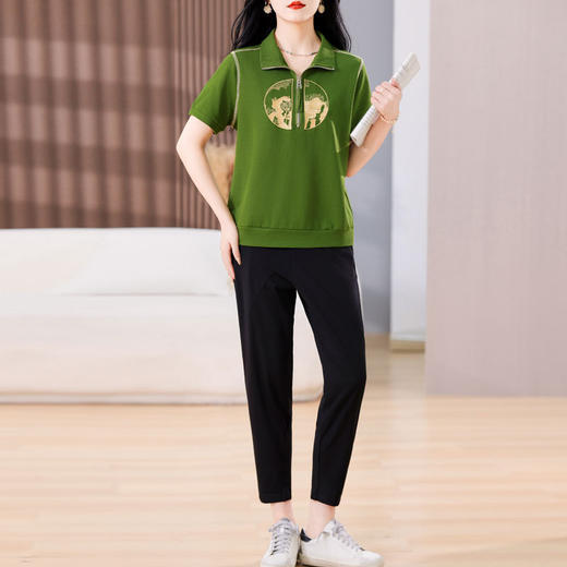 时尚新中式国风，休闲运动套装HR-QQIANBH8918 商品图2