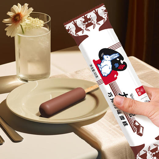 光明大白兔巧克力味雪糕65g 商品图1