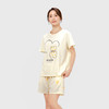 都市丽人生活家居女士棉质短袖短裤睡衣套装LH42S7 商品缩略图1