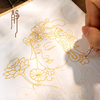 《一念敦煌》线稿描摹本共3册，敦煌禅境映千年，全览壁画精品，执笔描绘，修得静心【送3支笔+12支笔芯】【G】 商品缩略图2