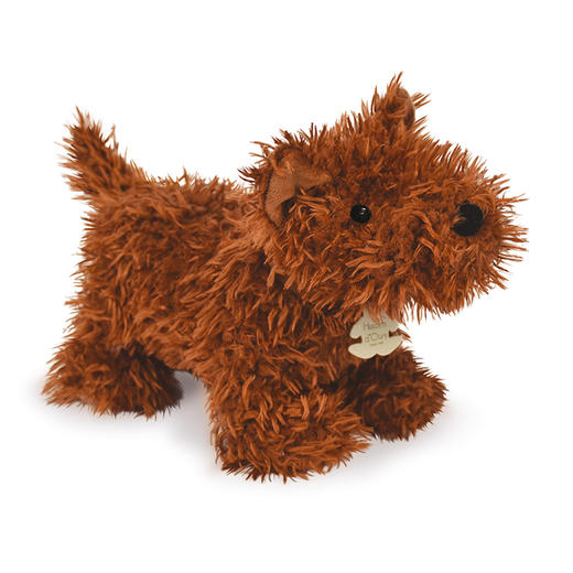 DOUDOU 棕色狐狸犬-象牙色狐狸犬25cm玩偶 商品图0