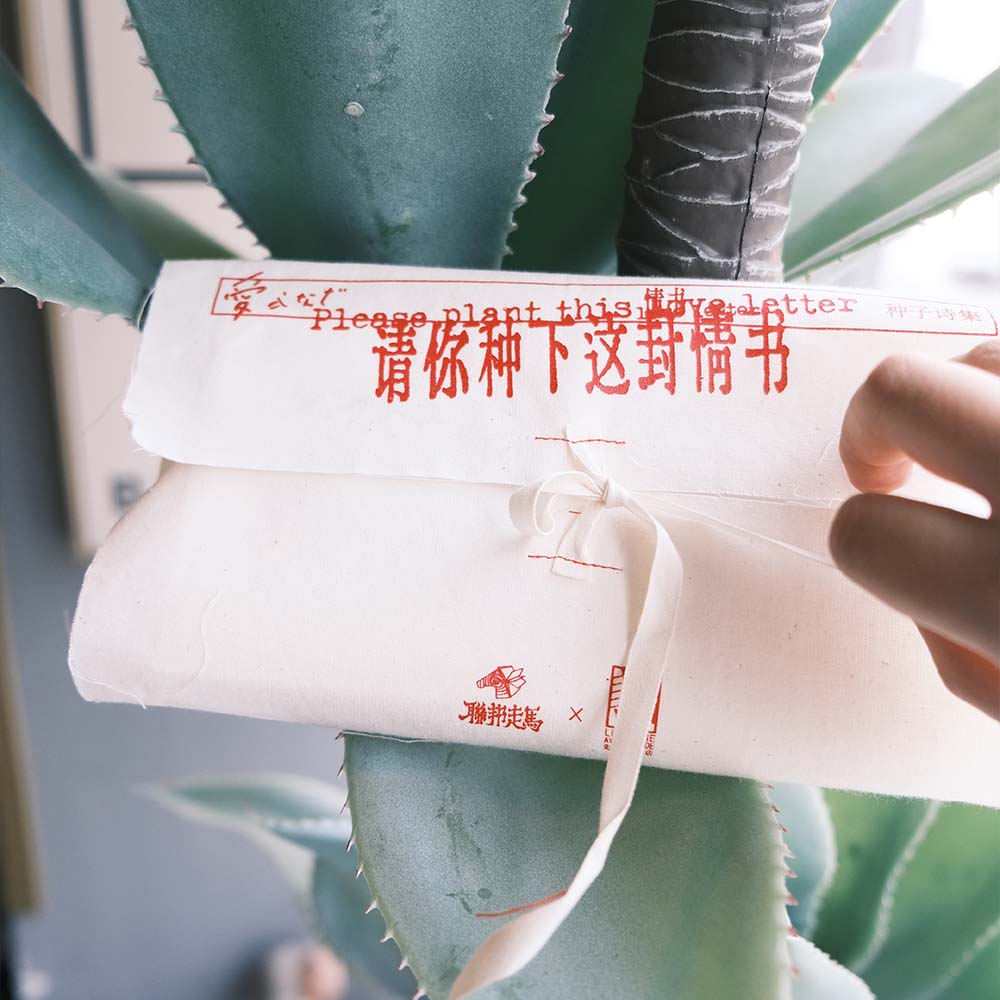 联邦走马新版种子诗集第三弹-请你种下这封情书先锋书店520合作款