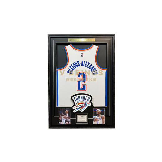 收藏系列 亚历山大 2号白色 亲笔签名球衣 商品图0