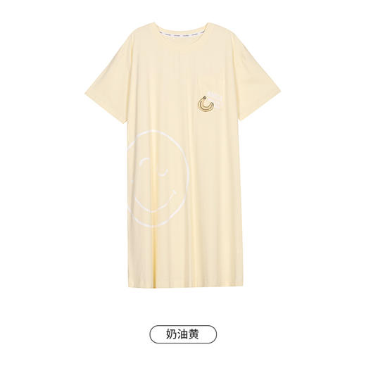 都市丽人生活家居女士棉质短袖裙睡衣LH46J7 商品图6