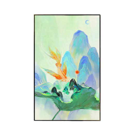 多喜爱高清数码布艺装饰 国风新时尚挂画-画中山海系列cs 商品图6