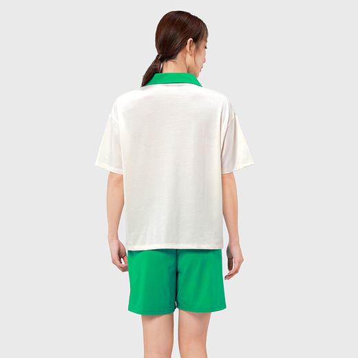 都市丽人舒适外出女士棉质短袖短裤睡衣套装LH42R6 商品图2