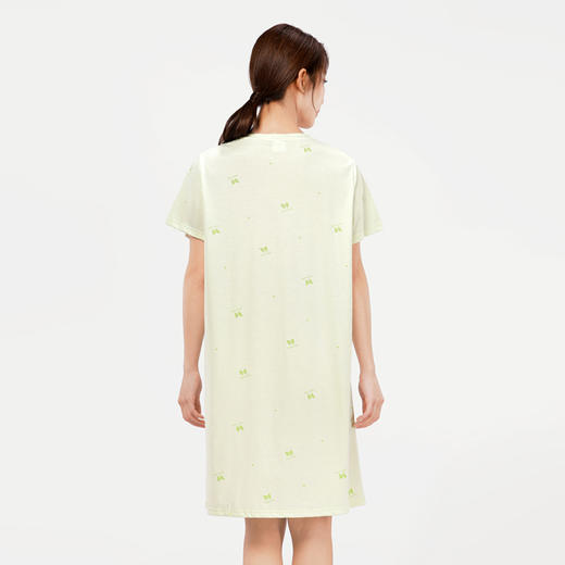 都市丽人生活家居女士棉质短袖裙睡衣LH46J8 商品图2