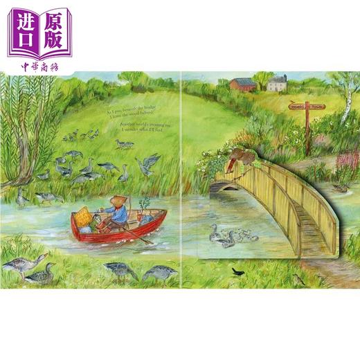 【中商原版】河上的老鼠 Mouse on the River 英文原版 儿童绘本 动物故事 模切图画书 插图精美 精装精品绘本 进口图书4-8岁 商品图3