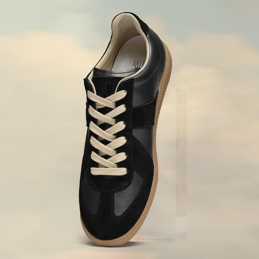 【一】MAISON MARGIELA 马吉拉 男士休闲运动鞋 黑色 S57WS0236 P1895 H6851 商品图0