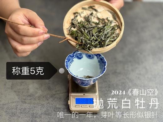 【2024春茶来了】2024抛荒白牡丹《春山空》，干茶长相酷似白毫银针，有史以来等级zui高的抛荒白牡丹 商品图8