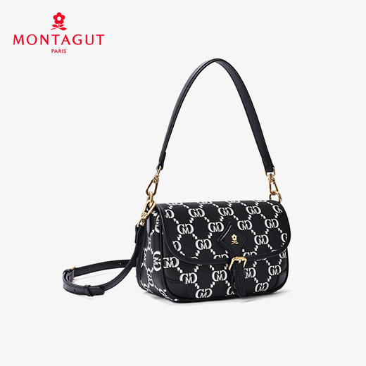 梦特娇女包新款包包老花翻盖包腋下通勤时尚单肩包斜挎包女 商品图1