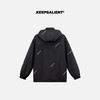 KS男女同款立领藏帽拉链拉链口袋套头夹克24KMJ0034 商品缩略图1
