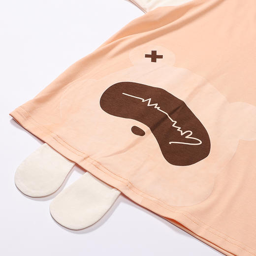 都市丽人生活家居女士棉质短袖短裤睡衣套装LH42R4 商品图5