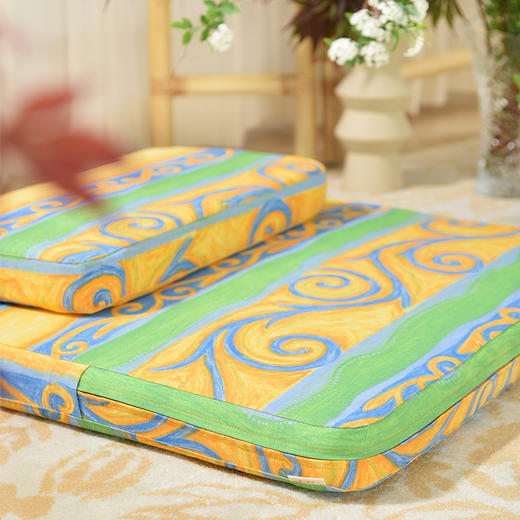 海草植物系列打坐垫天然椰棕禅修垫棕榈地垫 商品图1