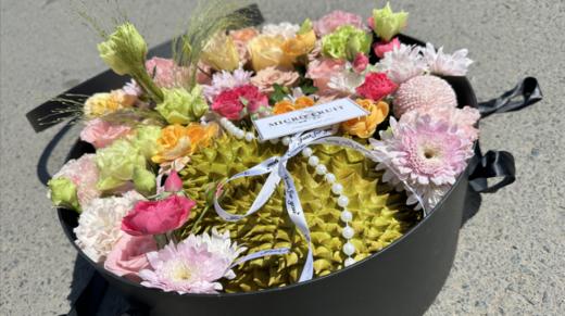 榴莲鲜花礼盒A款 商品图0