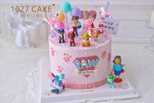 1027CAKE |汪汪队 狗狗主题蛋糕 商品图0