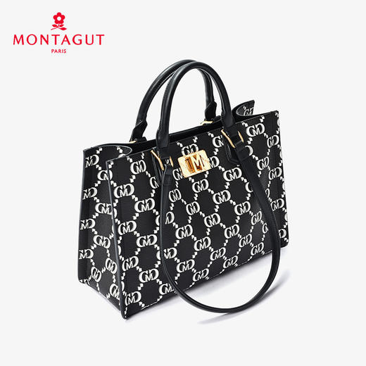 梦特娇女包新款包包老花托特包大容量单肩包通勤时尚手提包女 商品图2