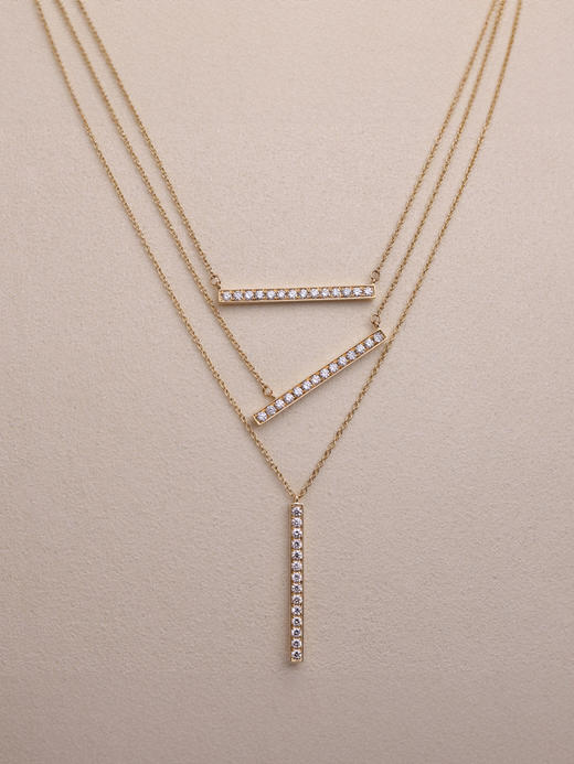 LUCINE 鹿鸣珠宝 | 【一】系列钻石项链 商品图3