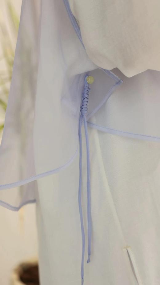 套装（套头衫24708622-缟羽+飘纱马甲24704395-暮山紫） 商品图3