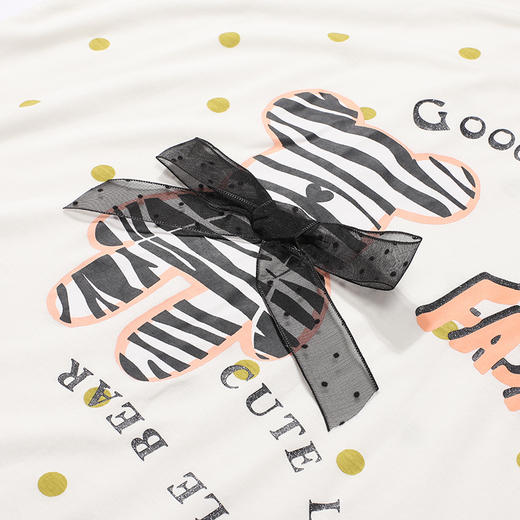 都市丽人生活家居女士棉质短袖短裤睡衣套装LH42R1 商品图5