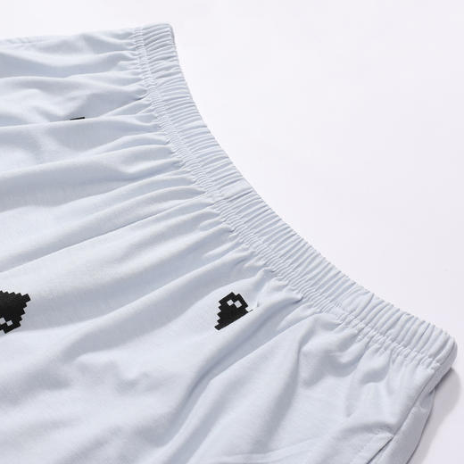 都市丽人生活家居女士棉质短袖短裤睡衣套装LH41V1 商品图7