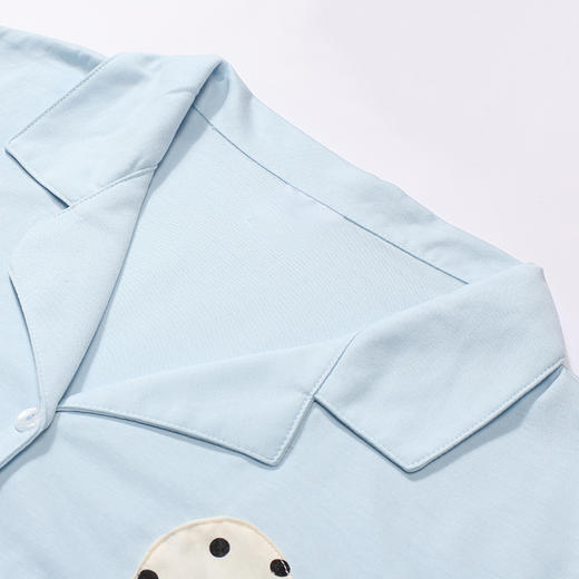 都市丽人生活家居女士棉质短袖短裤睡衣套装LH41V4 商品图4