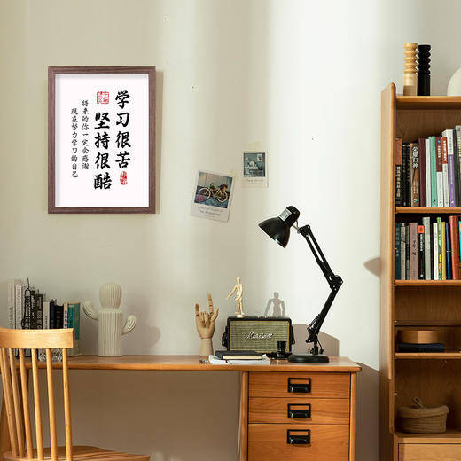学习很苦坚持很酷摆台 商品图4