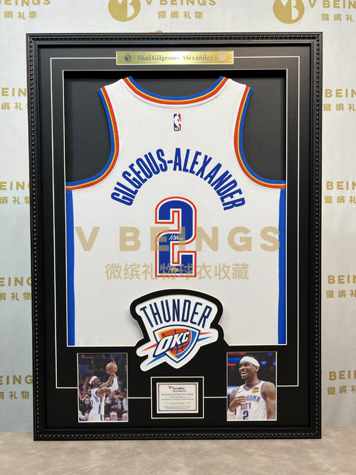 收藏系列 亚历山大 2号白色 亲笔签名球衣 商品图1