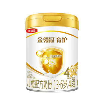 伊利金领冠育护儿童配方奶粉4段(3-6岁)900g*1罐 3.8倍高钙|4亿益生菌 商品图4