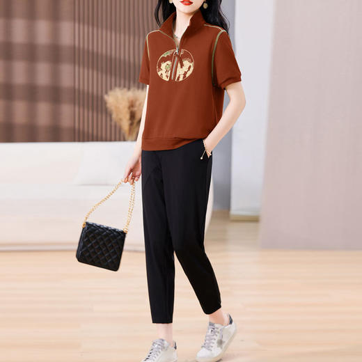 时尚新中式国风，休闲运动套装HR-QQIANBH8918 商品图1