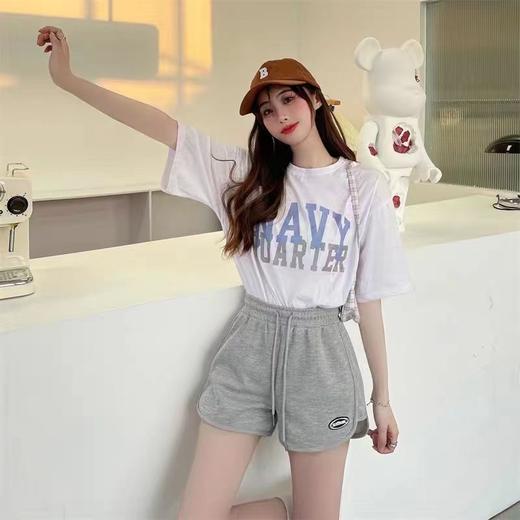 【显瘦显高！超透气休闲热裤】ins爆火，冰爽轻薄，垂感舒适，A字版型，穿出大长腿！夏季休闲运动短裤女高腰宽松跑步健身a字裤阔腿裤ins 商品图3