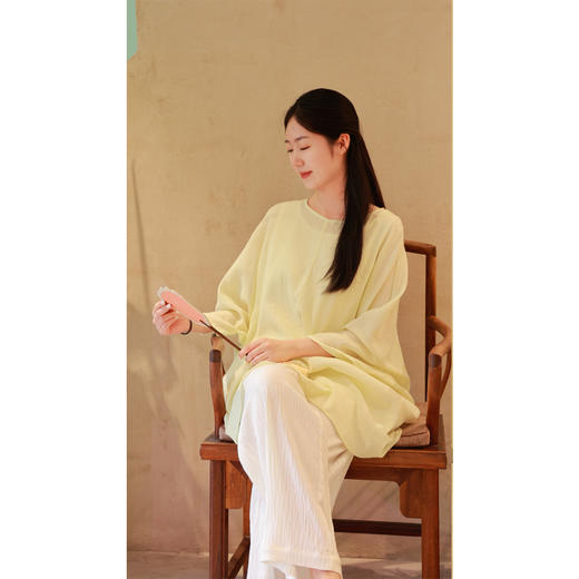 【线上专属】圆领套头衫（24708335-半见） 商品图3