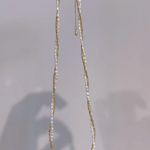 澳白无核keshi小项链，这个品质好赞，价格很香。3-4mm，澳白，高级感满满。是我自己特别满意的尖货。 商品图8