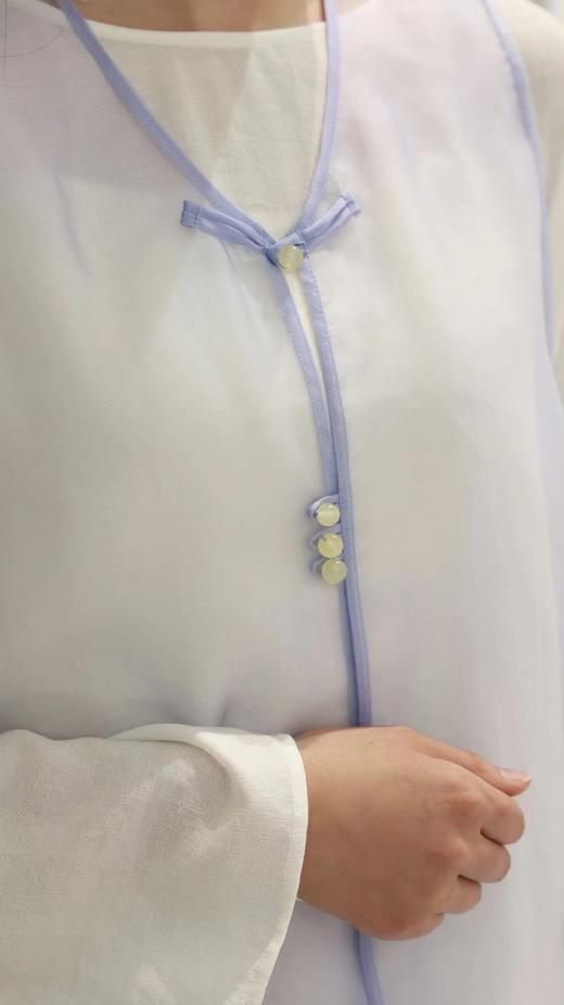 套装（套头衫24708622-缟羽+飘纱马甲24704395-暮山紫） 商品图2